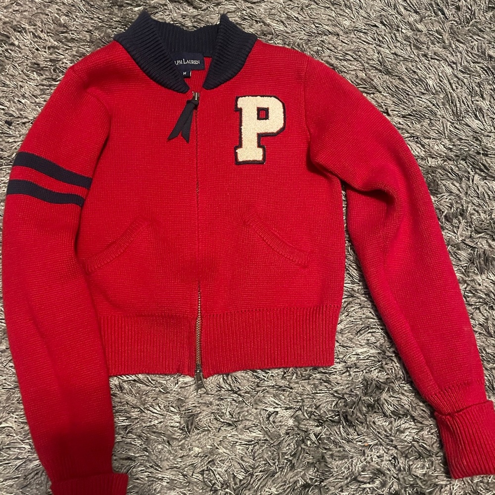 Ralph Lauren Polo zip up sweater jacket